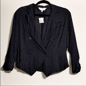Forever 21 polka dot blazer